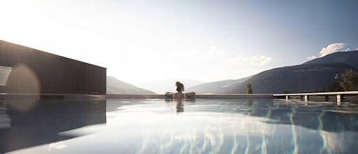 Wellness mit Infinitypool am Kronplatz